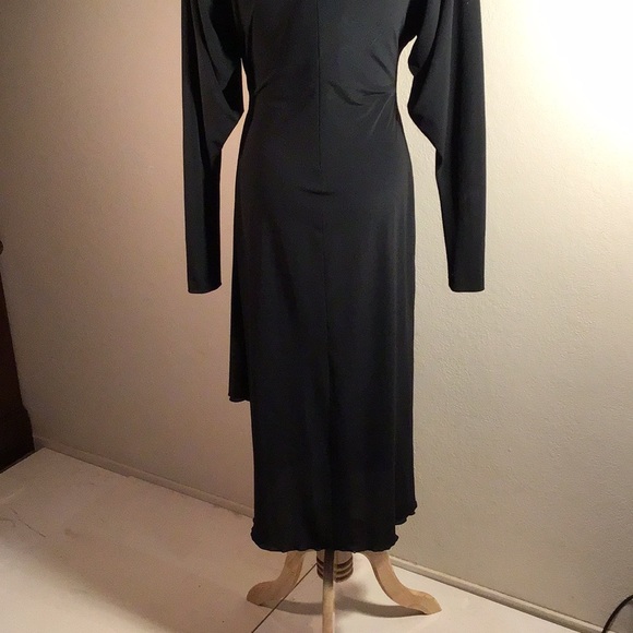 Rimini I. Magnin black vintage dress - Picture 4 of 5